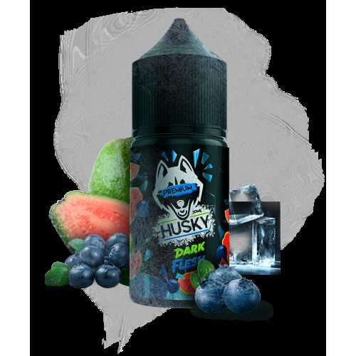 Жидкость Husky Premium Dark Flesh  (Черника Гуава Лёд) 30 мл 20мг